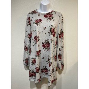 Lily Rose M Floral Long Sleeve Dress